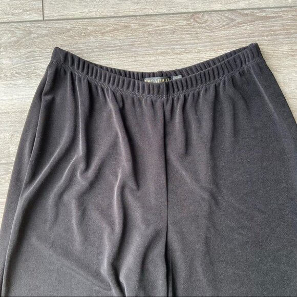 Vintage Picadilly Crepe Straight Leg Pull On Pants - Picture 4 of 12